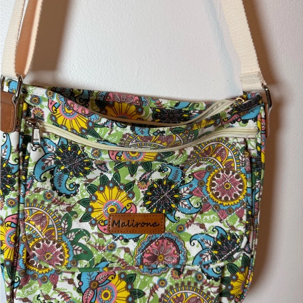 Malirona Floral Women's Messenger‎ Bag Multicolor